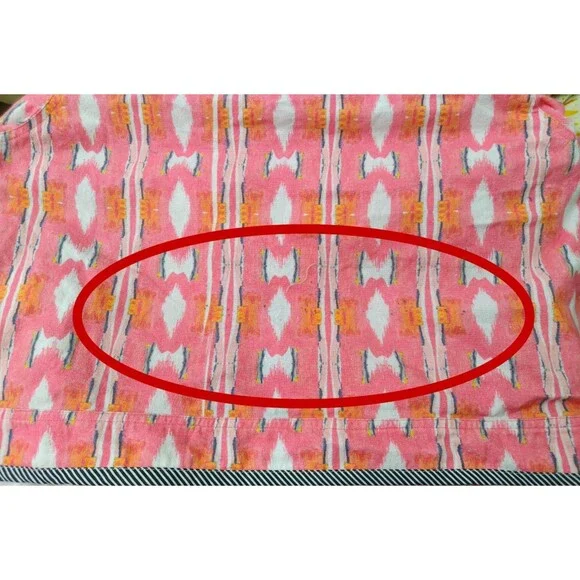 Kerri Rosenthal Morgan Ikat Beau-Lero in Multi Jacket Top Ikat Cotton L 280937 - Picture 8 of 8